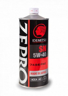 IDEMITSU ZEPRO RACING  5W-40 SN/ACEA A3