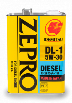 Моторное масло IDEMITSU ZEPRO DIESEL DL-1 5W-30 4 л