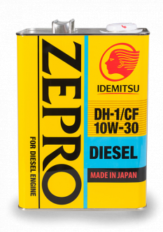 Моторное масло IDEMITSU ZEPRO DIESEL 10W-30 4 л